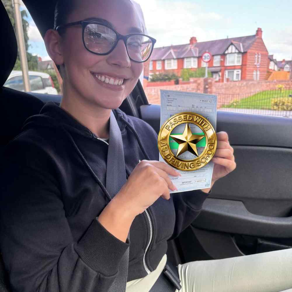Driving Lessons offers DVSA Approved driving lessons in Ellesmere Port, Chester, and Wirral. Passed with Us is what we’re known for.