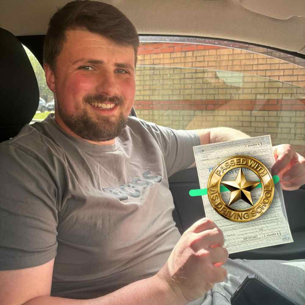 Passed with Us! Driving Lessons offers DVSA Approved lessons in Ellesmere Port, Chester, and Wirral. Book today and drive with confidence.